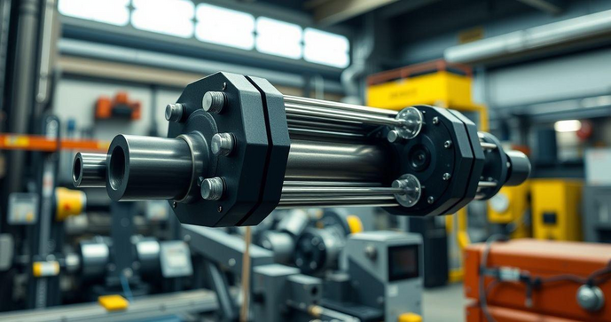 Cilindro pneumático de dupla ação como solução eficiente para automação industrial