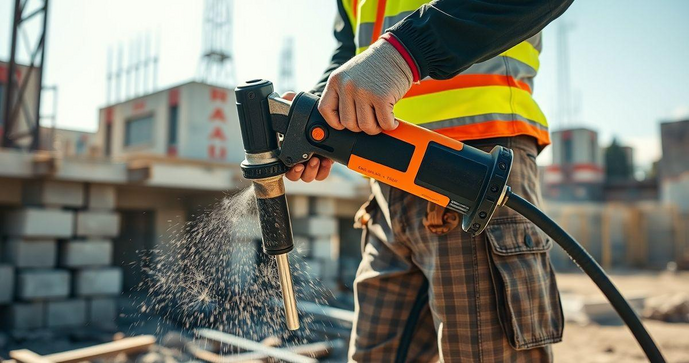 Martelo pneumático é a ferramenta essencial para aumentar a eficiência em obras e reformas